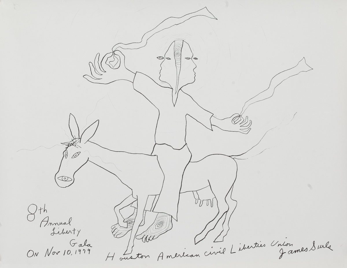 ACLU American Civil Liberties Union 8th Annual Liberty Gala Houston Poster