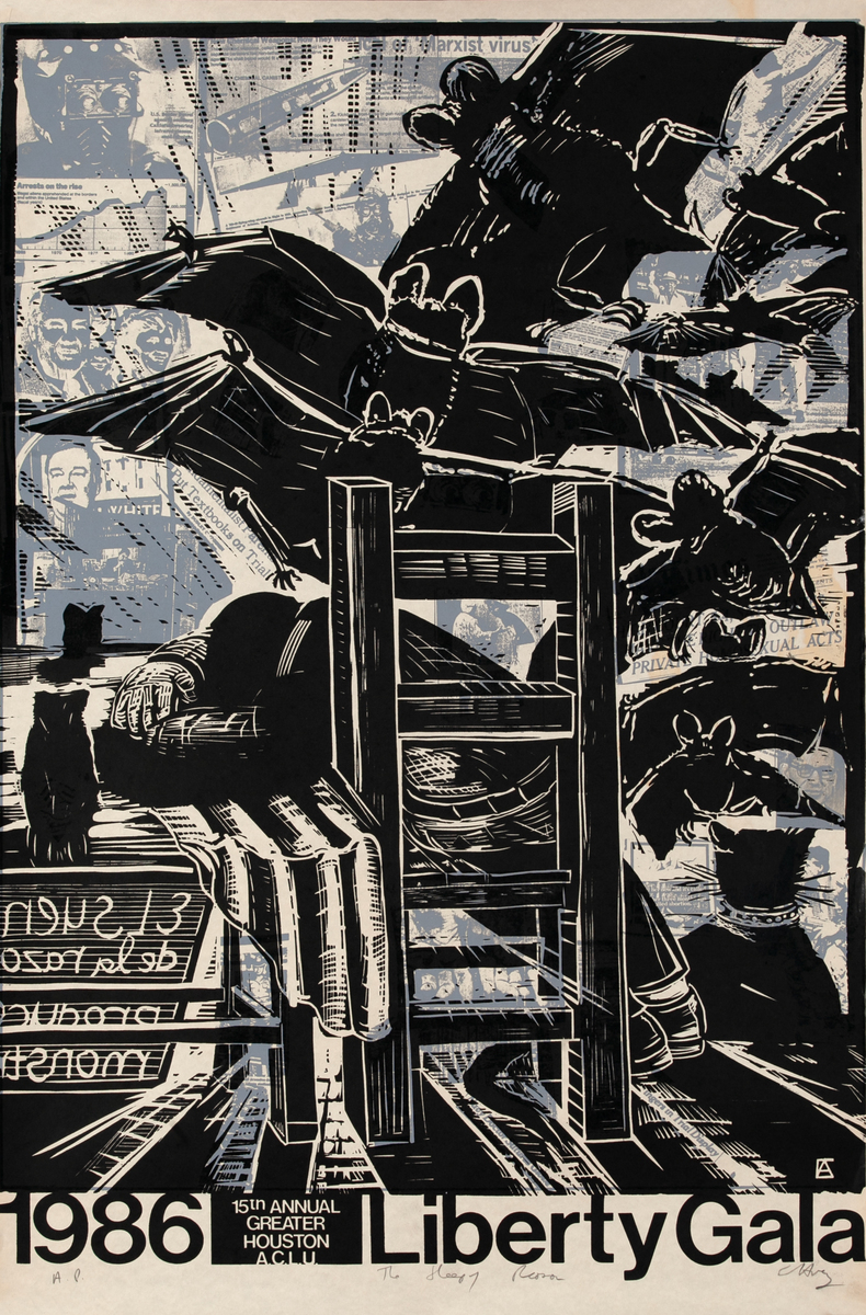 American Civil Liberties Union 15th ACLU Liberty Gala Poster 