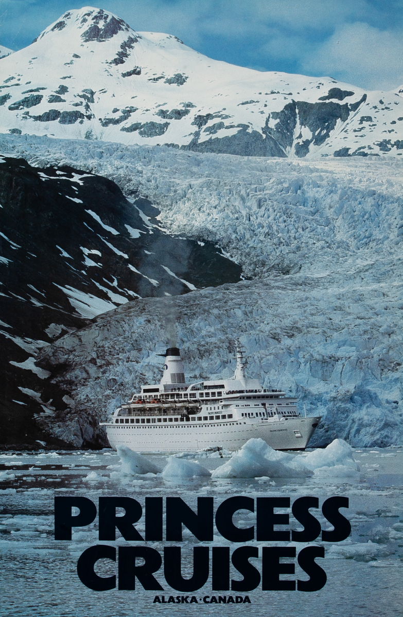 Princess Cruise, Alaska Canada Travel Poster