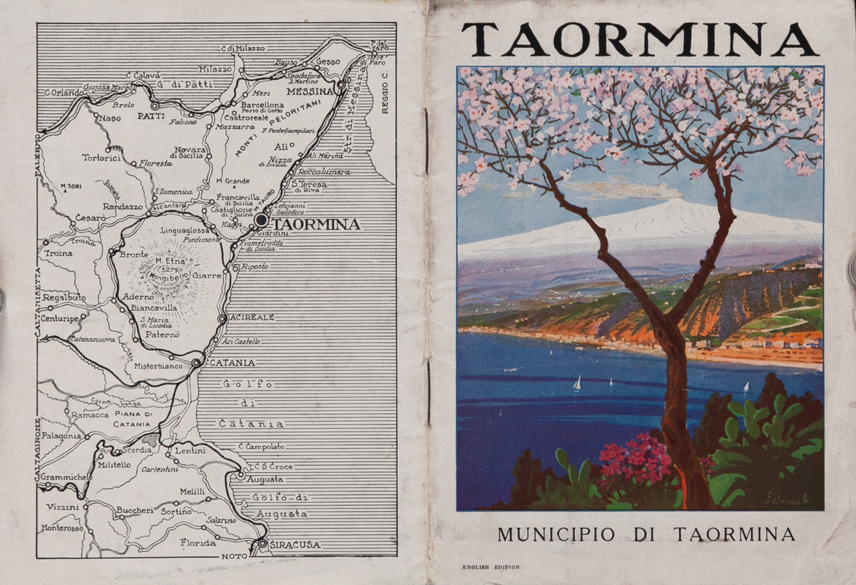 Taormina Italy Travel Brochure