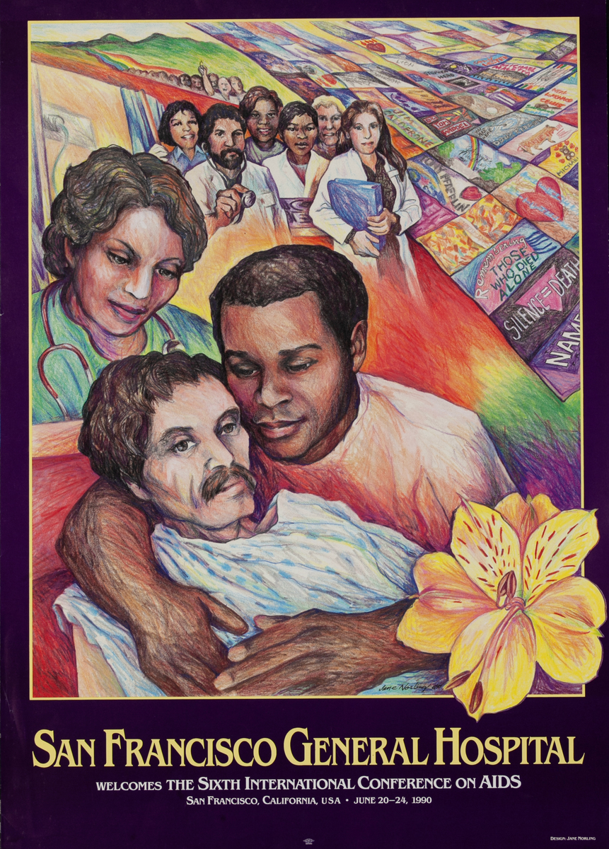 San Francisco General Hospital 6th International Conference on Aid Poster