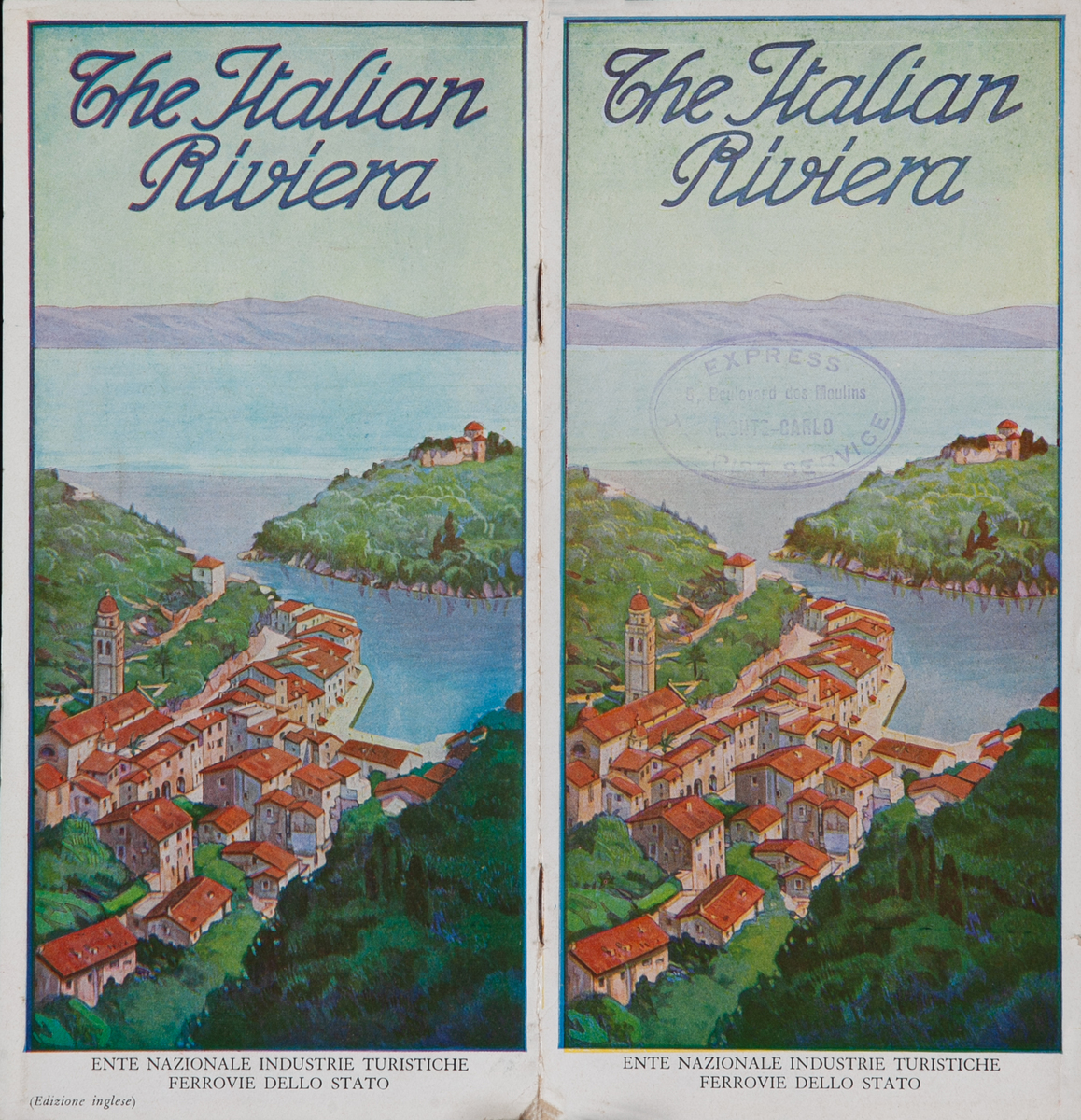 The Italian Riviera Travel Brochure