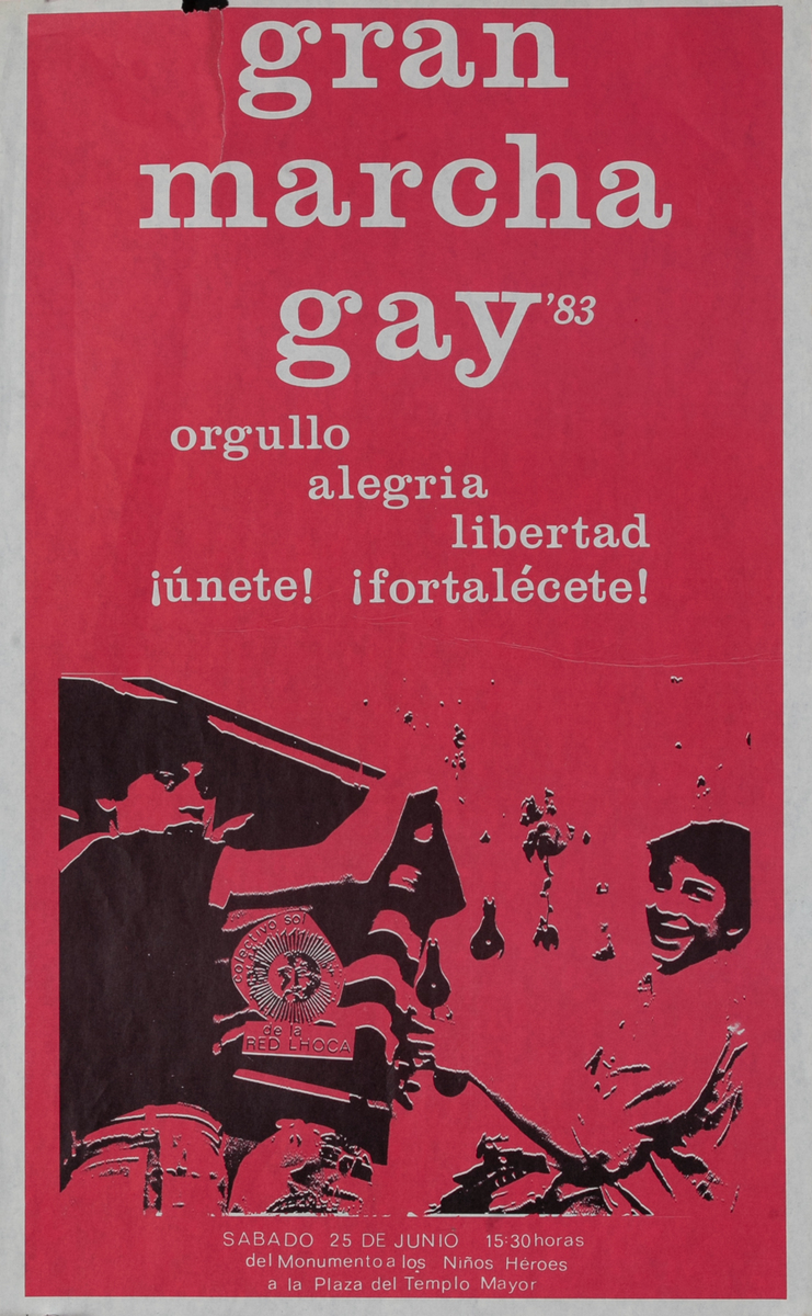 Gran Marcha Gay - Great Gay March ’83 Mexican Pride Poster