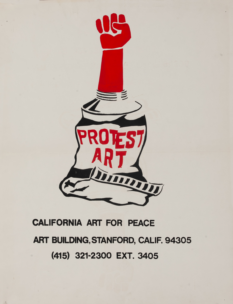 Protest Art Vietnam War Protest Poster 