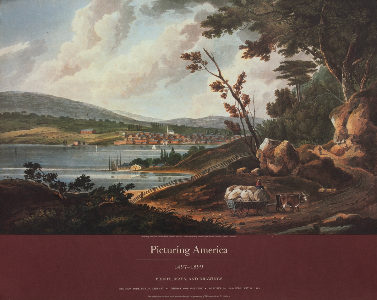 Picturing America The New York Public Library Exhibit Poster