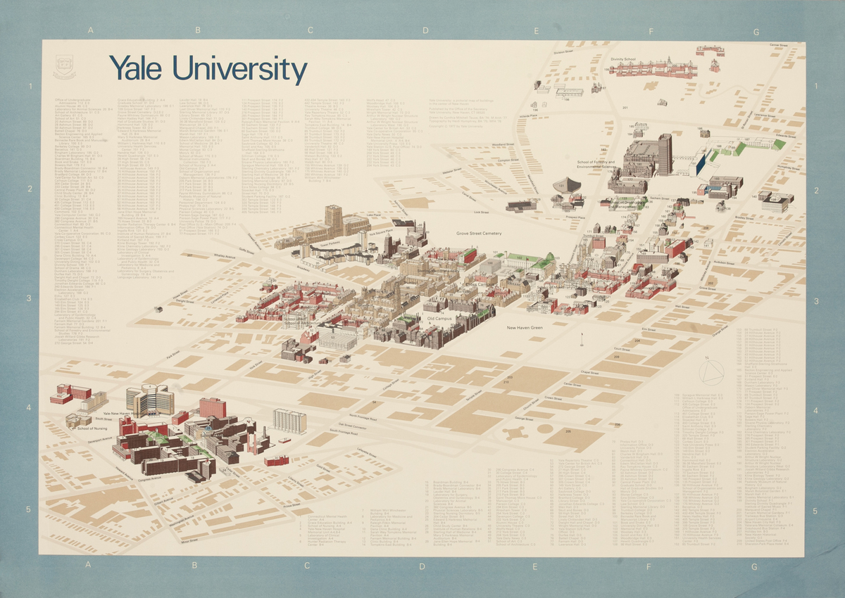 Birds Eye View of Yale University
