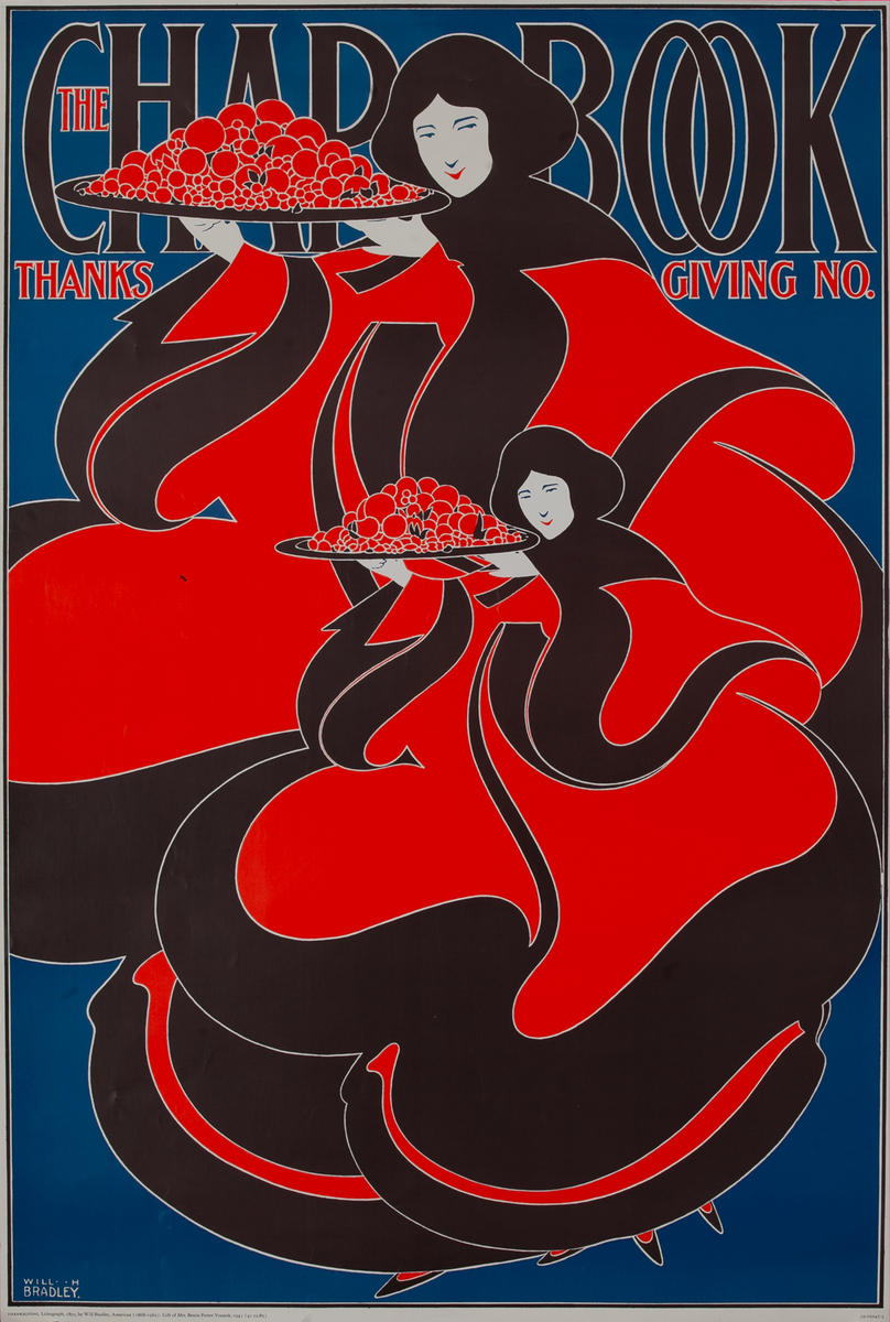 The Chapbook Thanksgiving No. Reproduction American Literary Poster