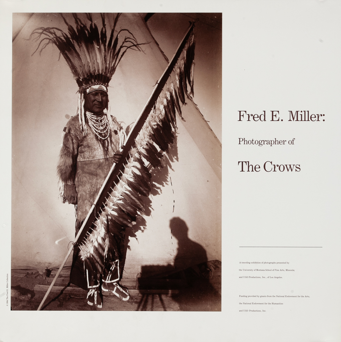 Fred E. Miller Photographer of The Crows Exhibit Poster