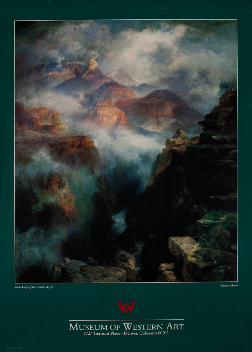 Museum Western Art - Inner Gorge of the Grand Canyon Exhibit Poster