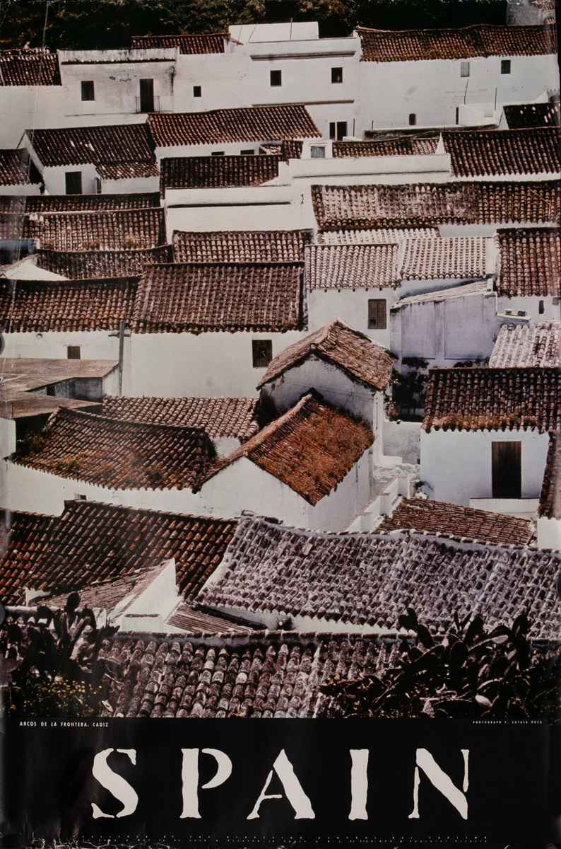Arcos de la Frontera, Cadiz Spain Travel Poster