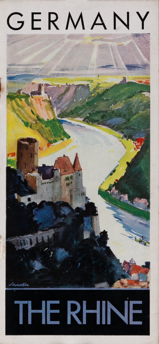 Germany the rRhine Travel Brochure