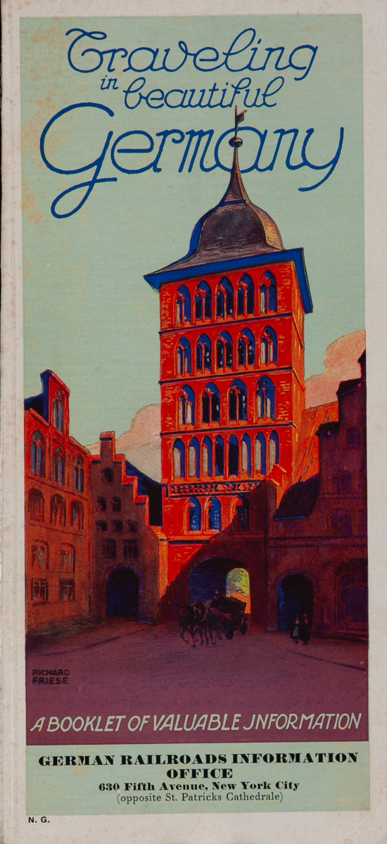 Traveling in Beautiful Germany Brochure