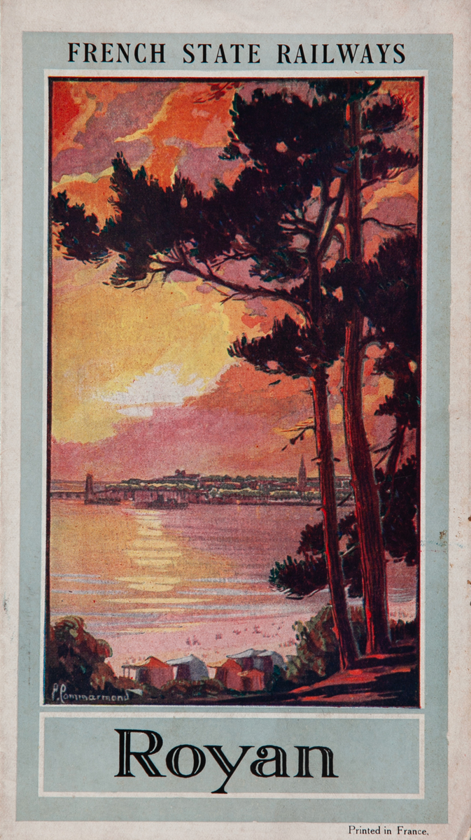 French State Railways Travel Brochure Royan