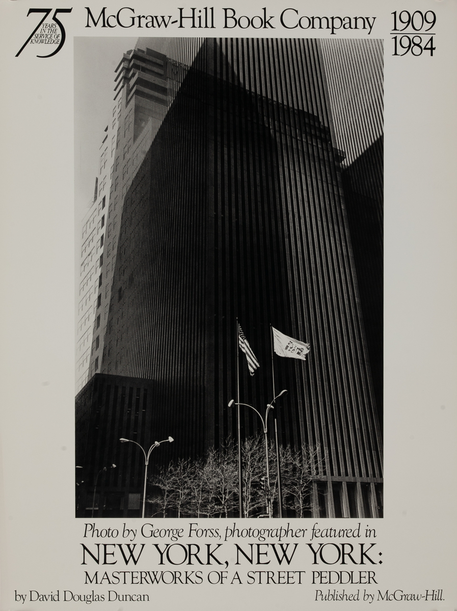 McGraw-Hill Book Company, 75th Amniversary Poster