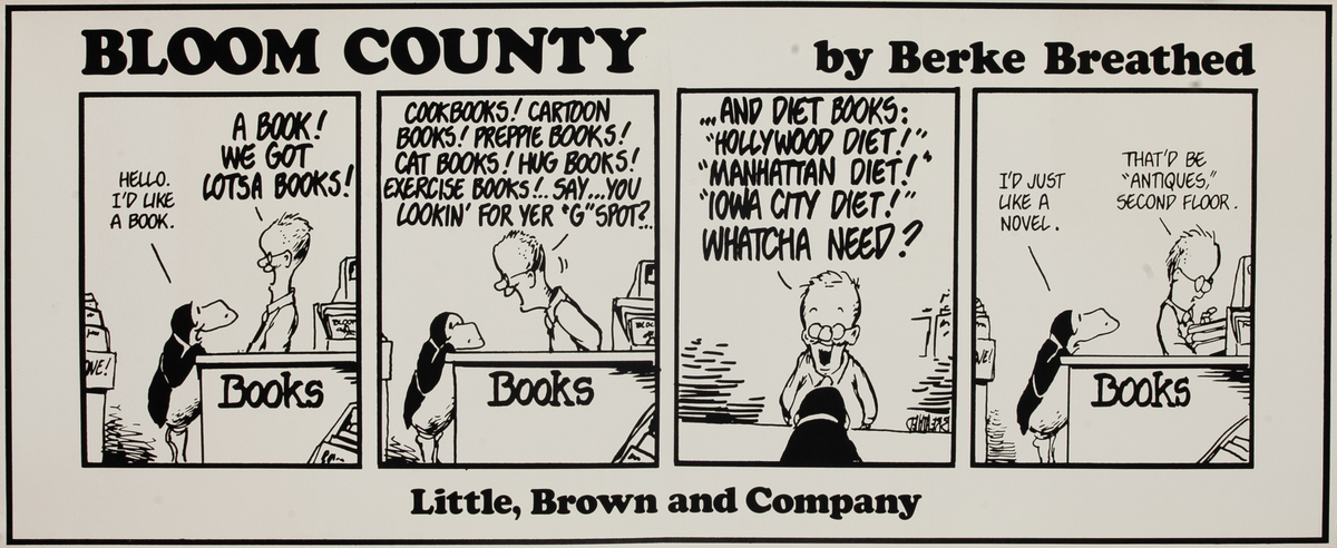 Bloom County Little, Brown and Company Book Poster