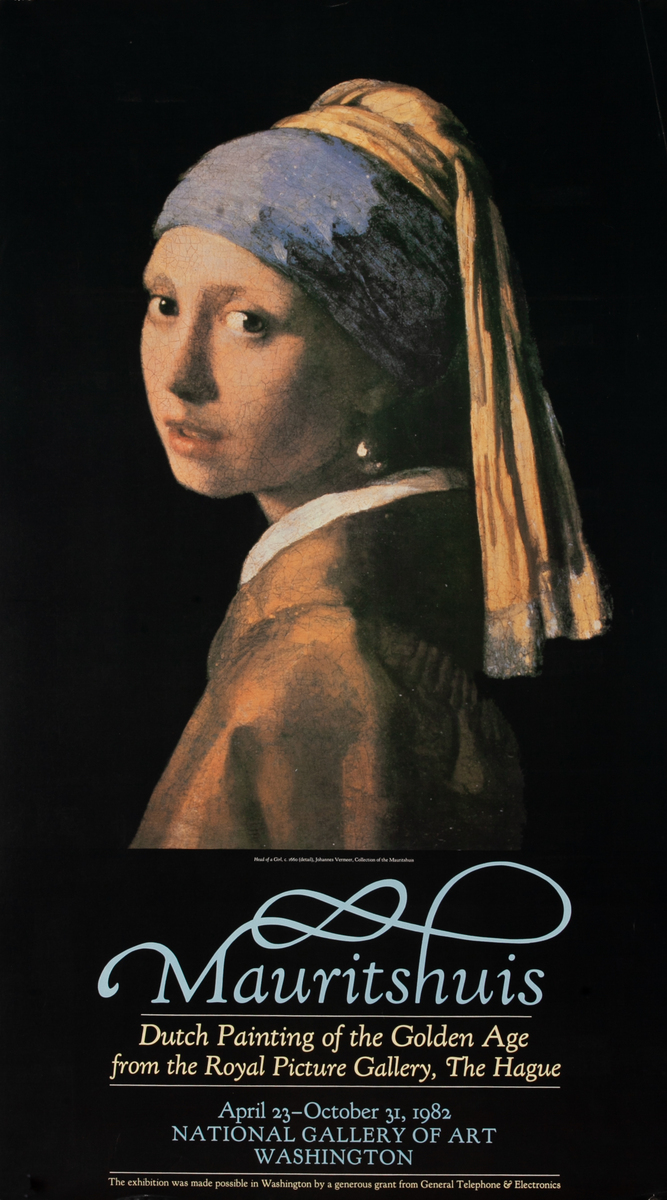 Mauritshuis: Dutch Painting of the Golden Age Exhibit Poster