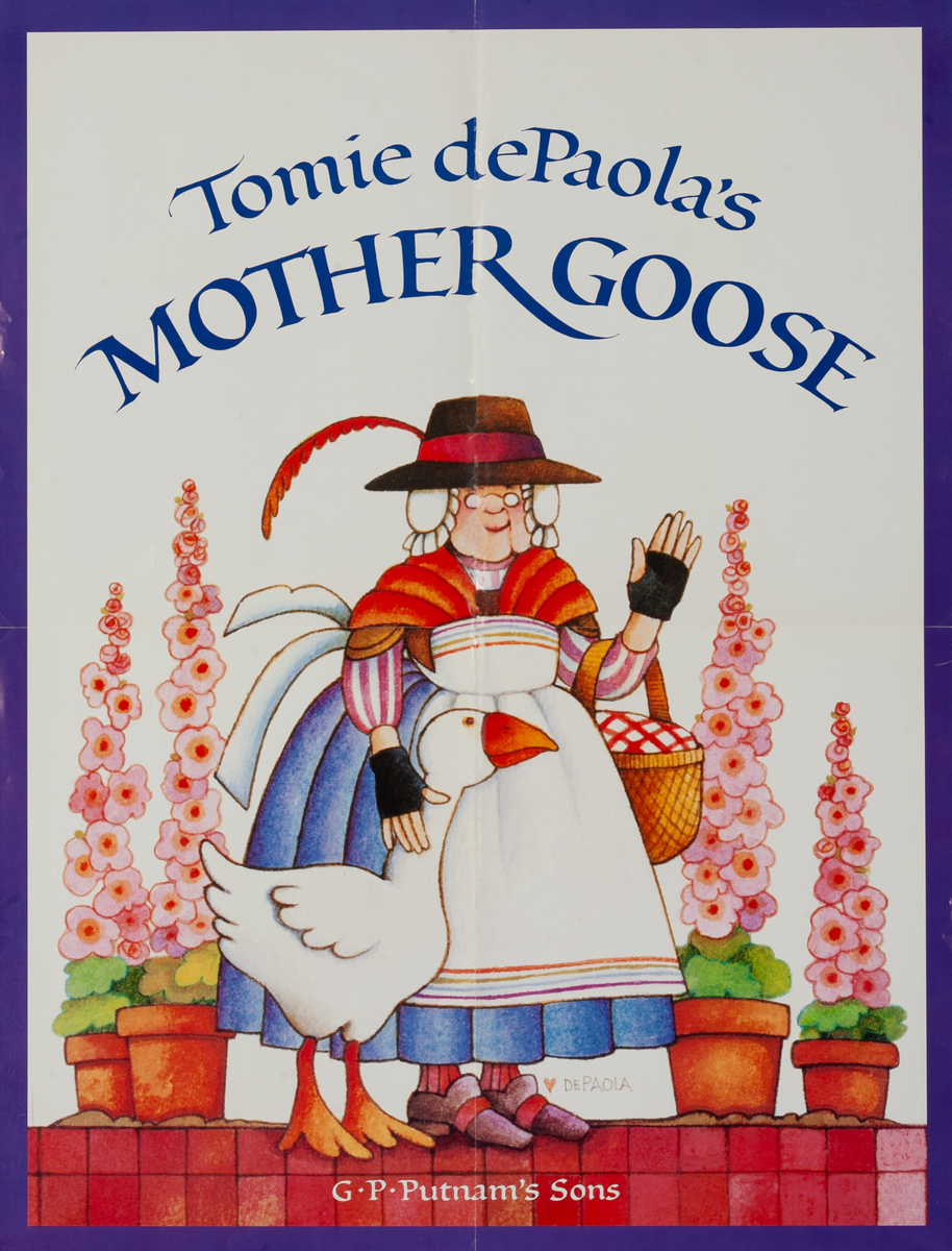 Tomie dePaola's Mother Goose Book Poster 