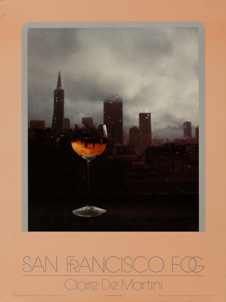 San Francisco Fog Art Poster