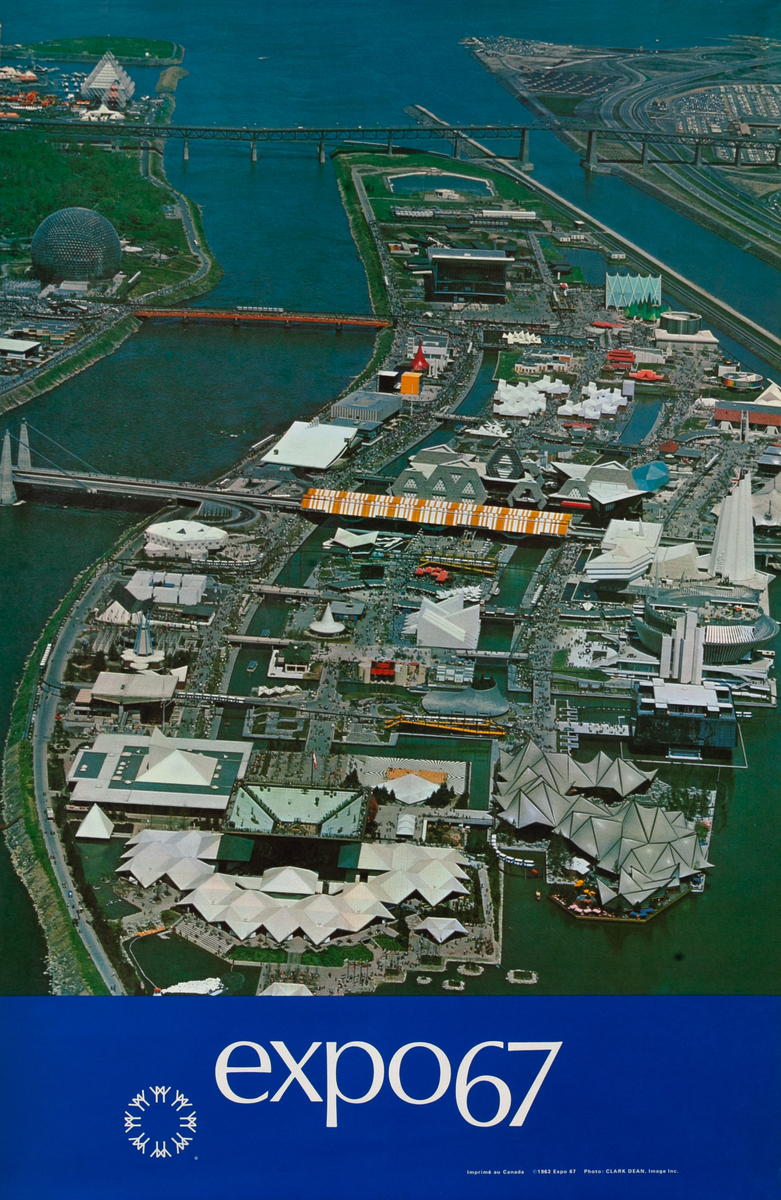 Expo 67 Aerial View Poster