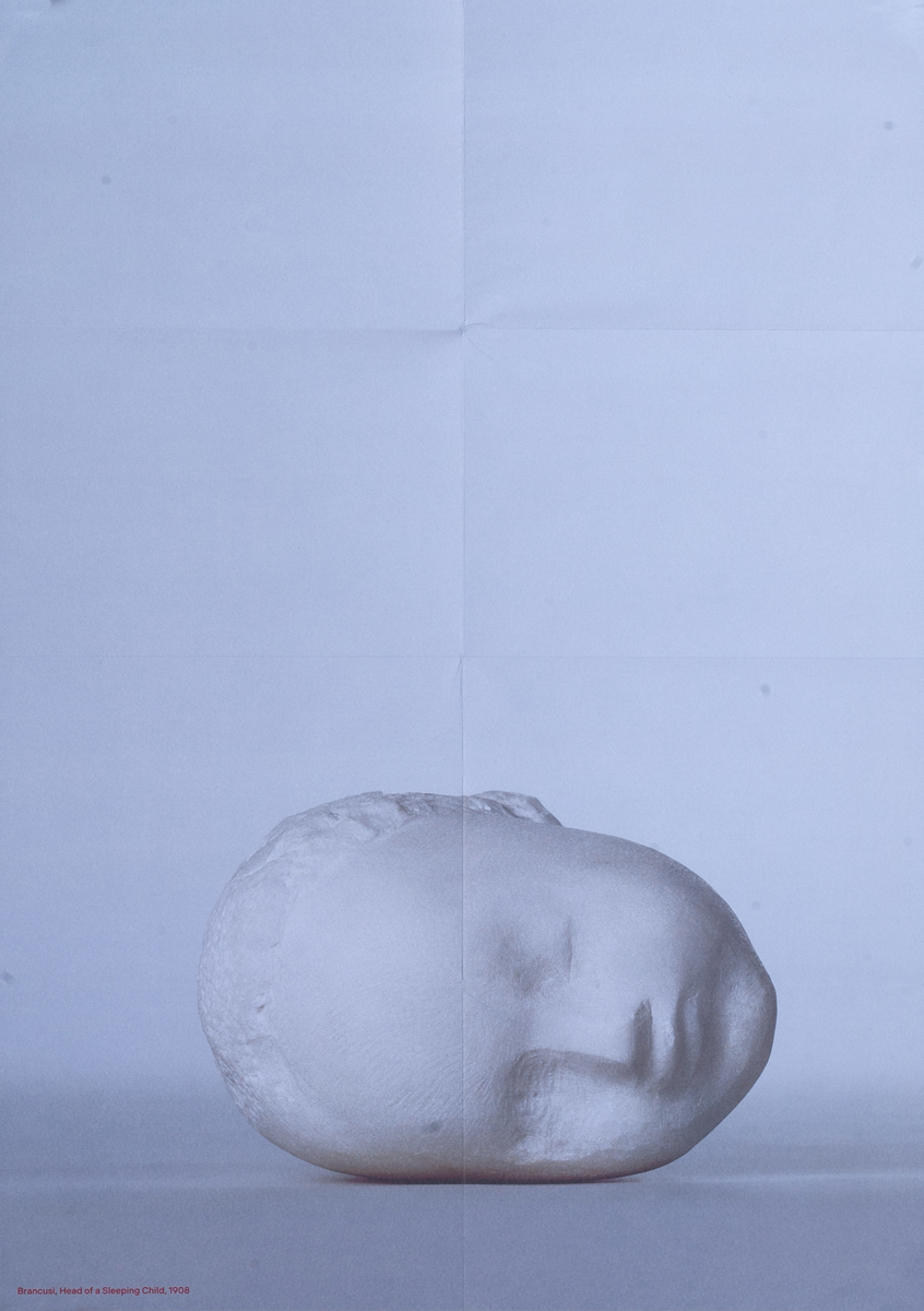 Brancusi at the Berlin Neue Nationalgalerie Art Exhibit Poster