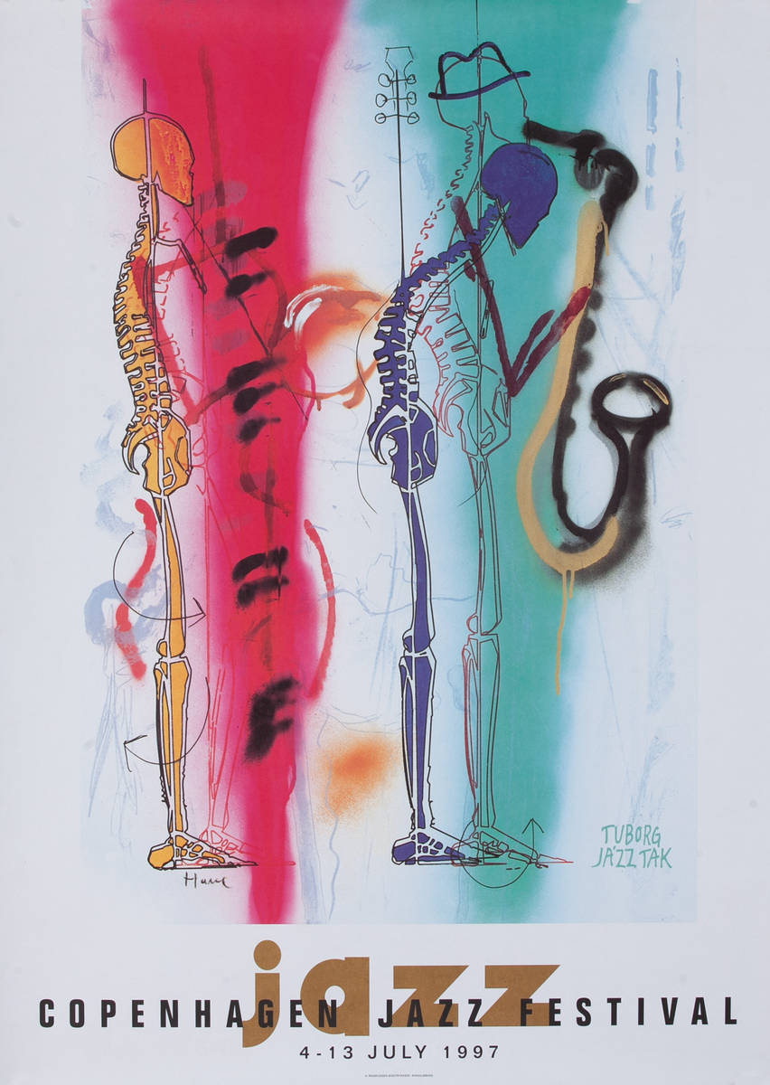 Copenhagen Jazz Festival Poster 1997