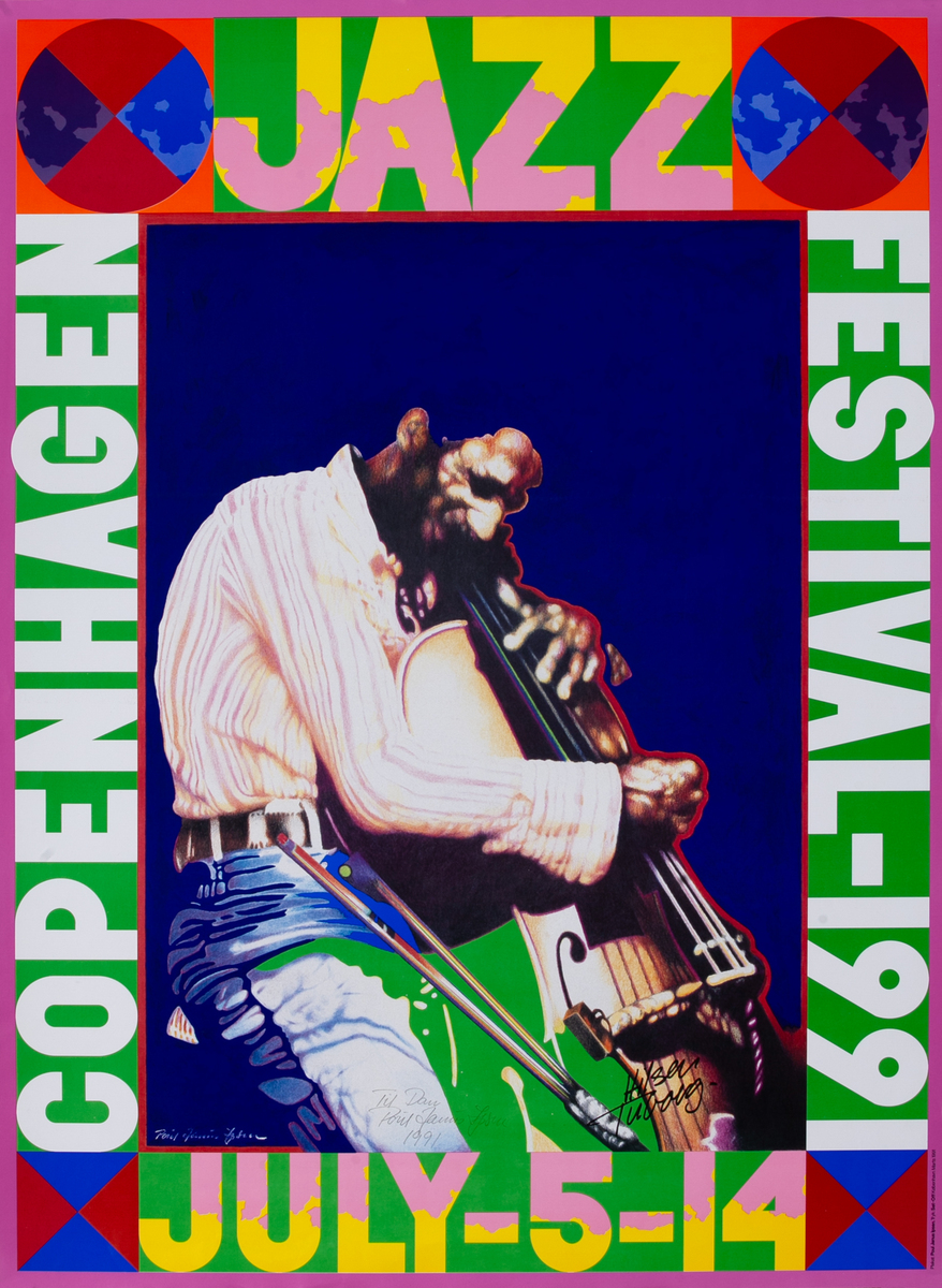 Copenhagen Jazz Festival Poster 1991