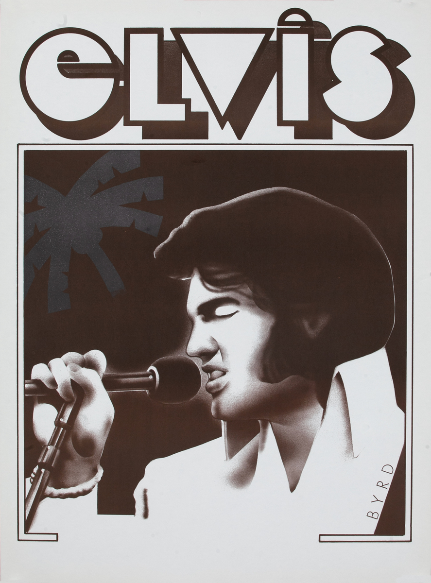 David Byrd Elvis Presley Poster