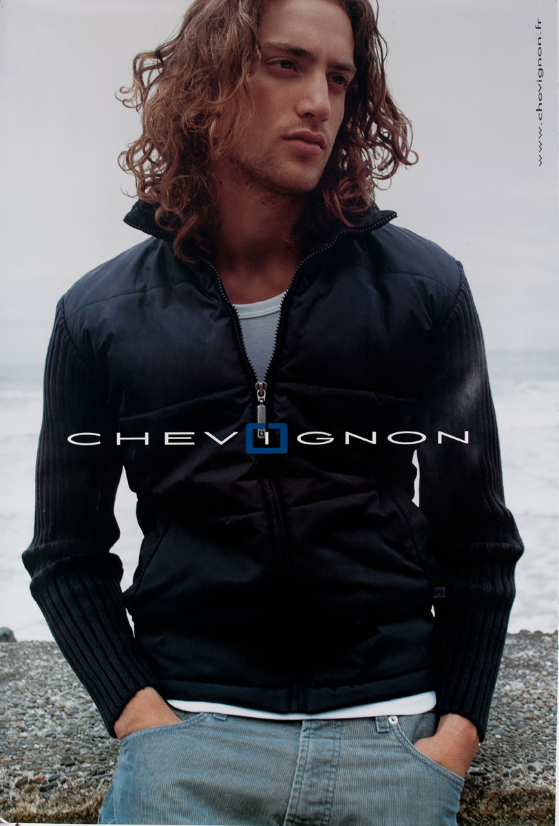 Chevignon Jacket Original Advertising | David Pollack Vintage Posters