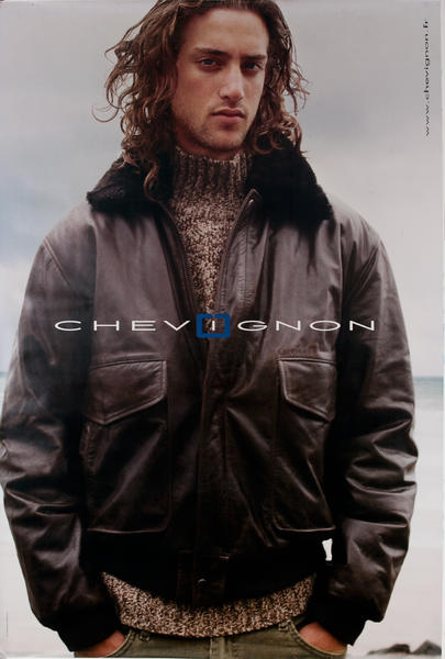 chevignon leather jacket