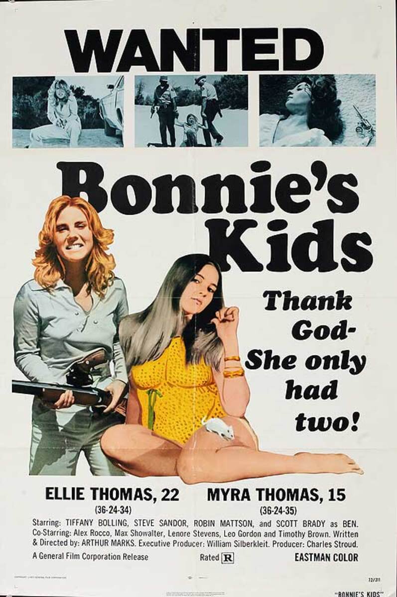 Bonnie's Kids Original American One Sheet Movie Poster