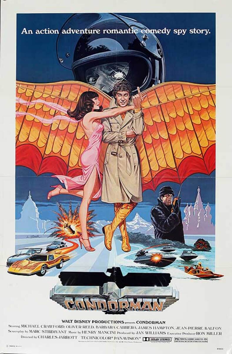 Condorman Original American One Sheet Movie Poster