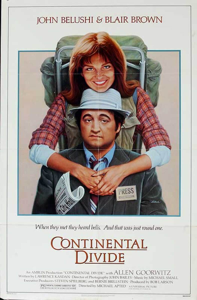 Continental Divide Original American One Sheet Movie Poster