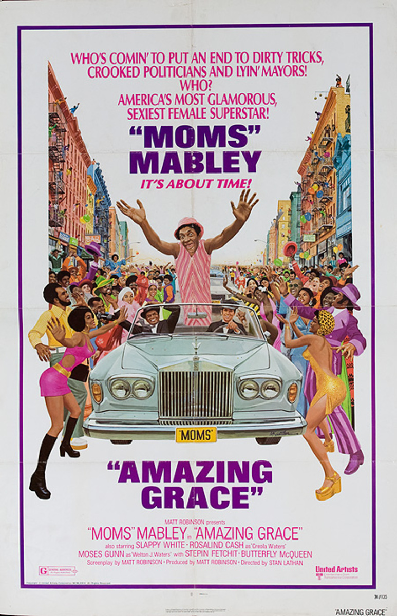 Amazing Grace Original American 1 Sheet Movie Poster