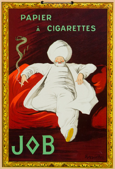 DP Vintage Posters - Job Cigarette Paper Original French Advertising ...