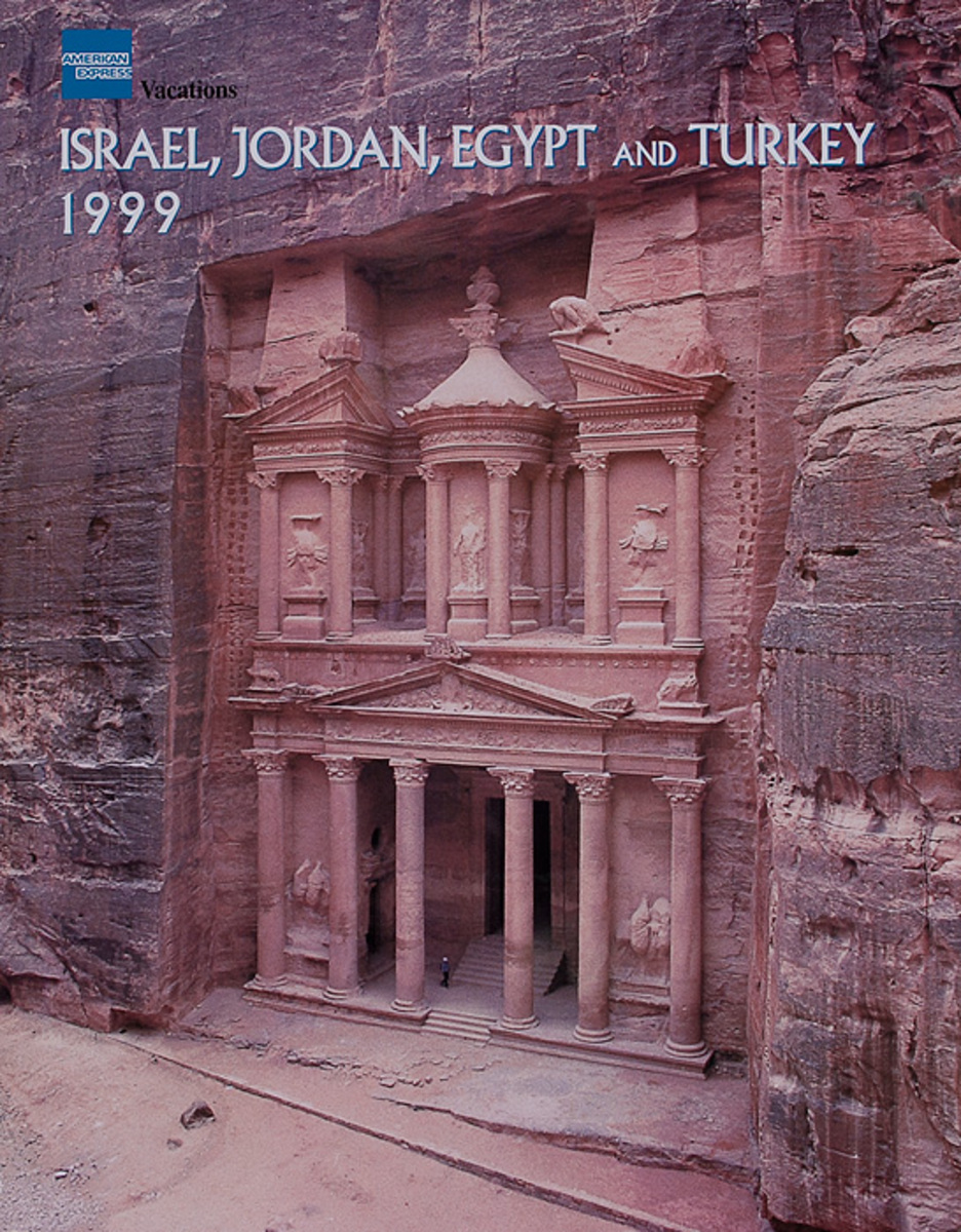 American Express Israel, Jordan, Egypt and Turkey Original Travel Poster