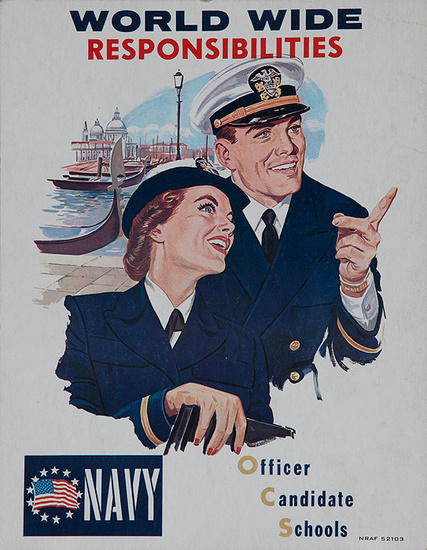 KOREAN WAR - Navy Recruitment Poster | Military poster, Recruitment ...